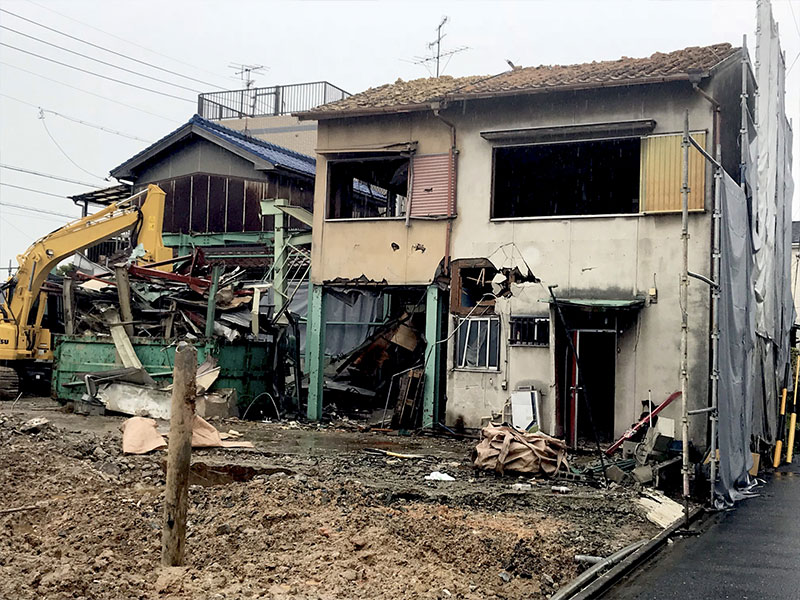 戸建ての解体